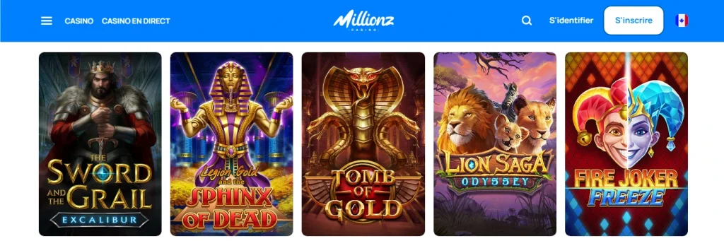 millionz casino jeux millionz casino jeux