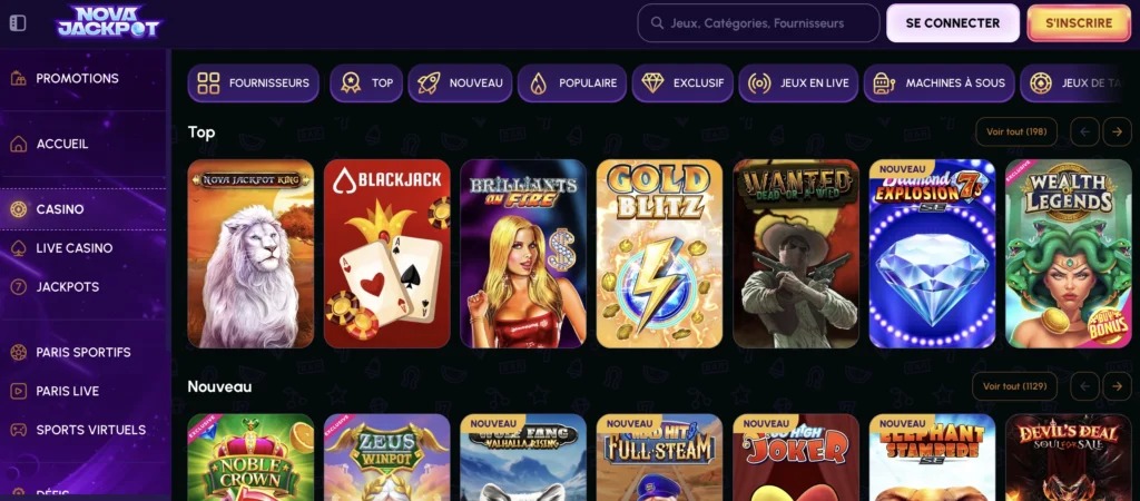 novajackpot casino jeux novajackpot casino jeux