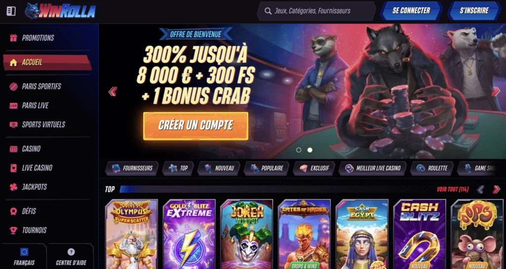 winrolla casino